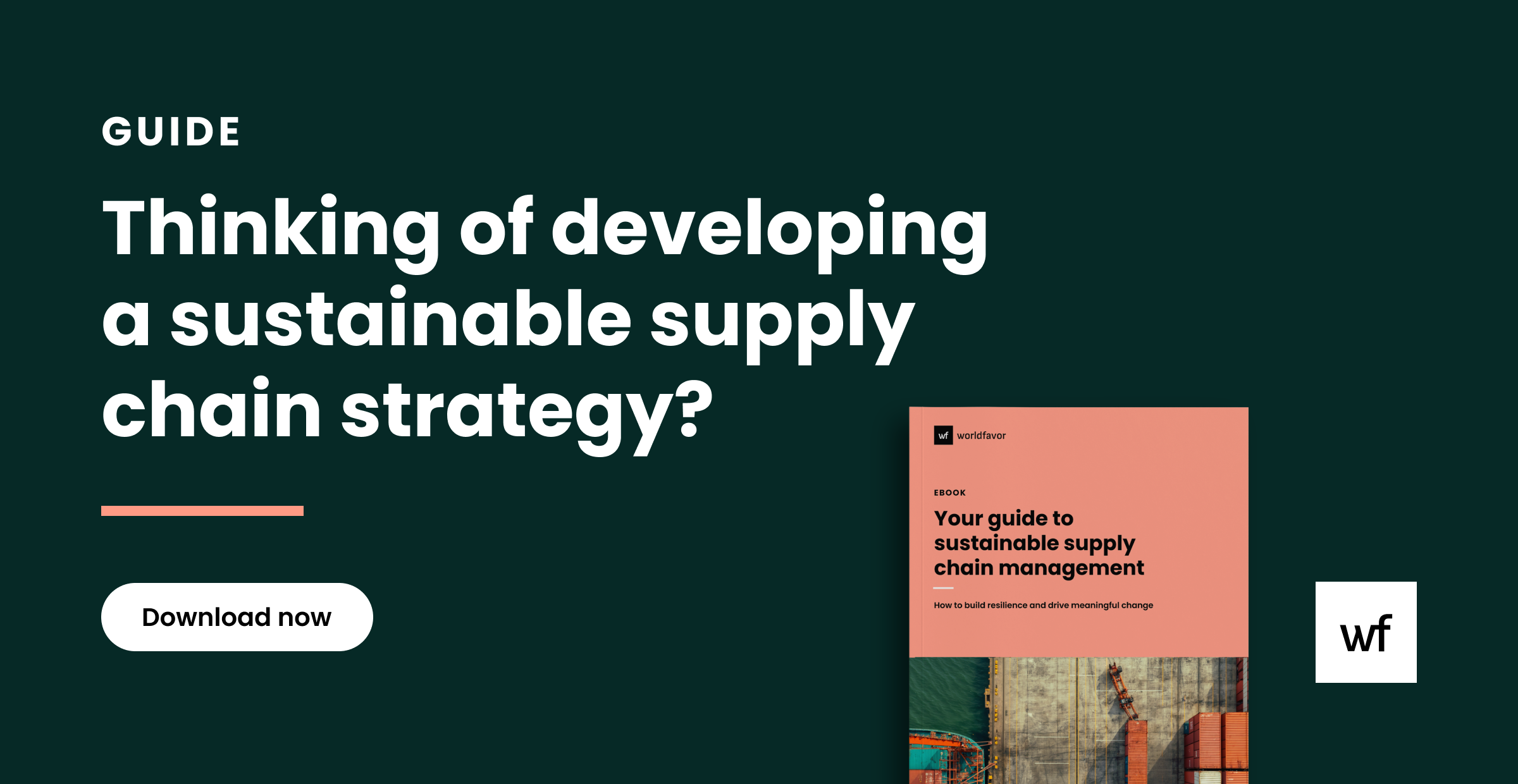 Guide: Your guide to sustainable supply chain management